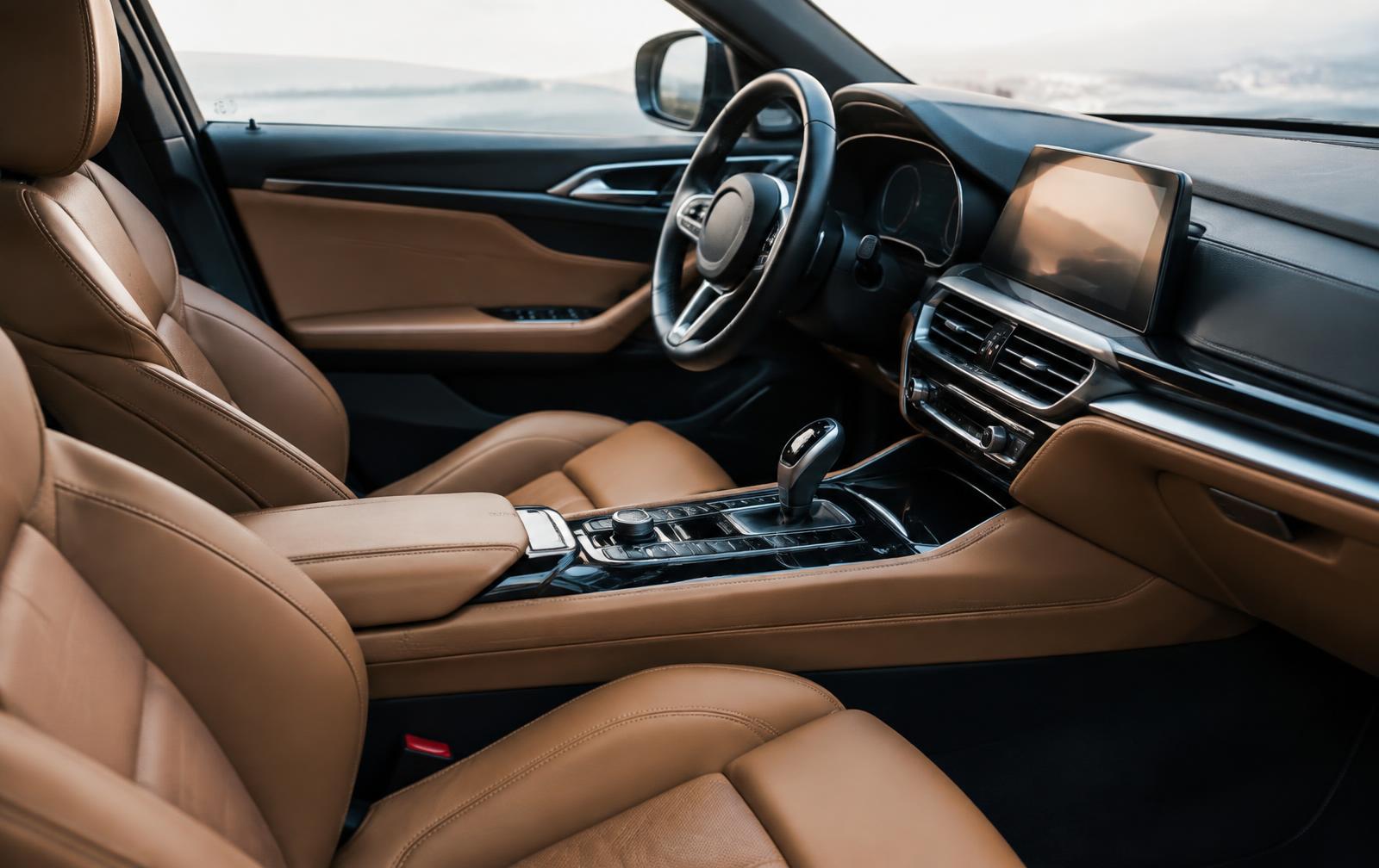 Interior em pele